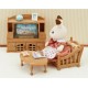 ΤΗΕ SYLVANIAN FAMILIES COMFY LIVING ROOM SET