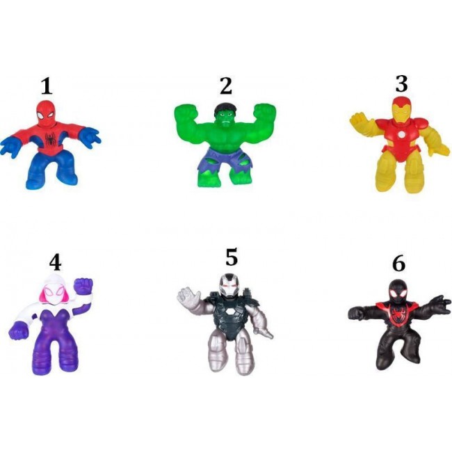 GOO JIT ZU MARVEL SINGLE PACK SERIES 6 (6 ΣΧΕΔΙΑ)