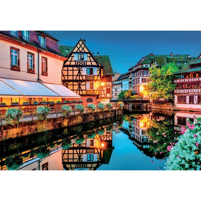 CLEMENTONI HIGH QUALITY PUZZLE STRASBOYRG OLD TOWN