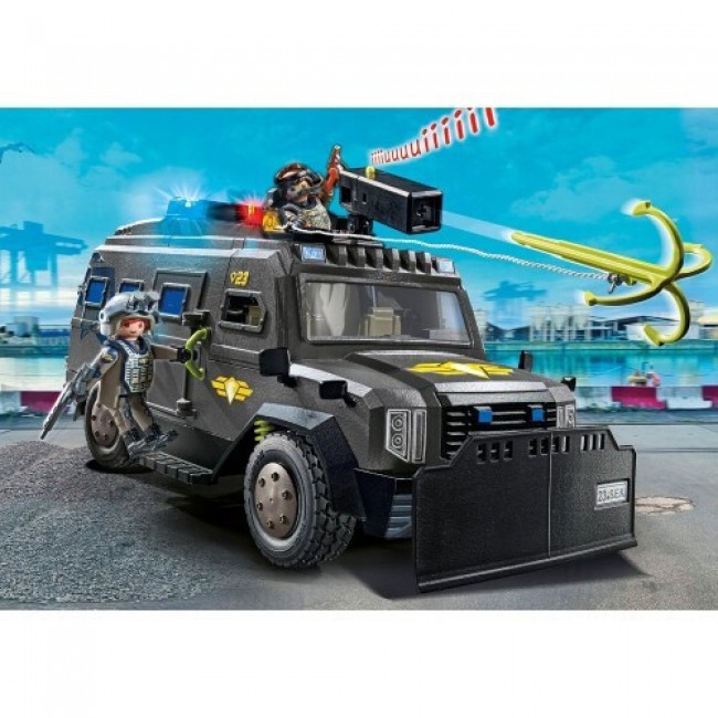 PLAYMOBIL CITY ACTION ΘΩΡΑΚΙΣΜΕΝΟ ΟΧΗΜΑ ΕΙΔΙΚΩΝ ΔΥΝΑΜΕΩΝ