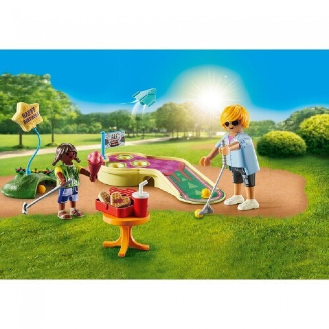 PLAYMOBIL MY LIFE GIFT SET  MINI GOLF ΠΑΡΤΥ