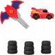 FISHER PRICE BATWHEELS ΟΧΗΜΑ ΜΕ ΑΞΕΣΟΥΑΡ - KEY CAR RACER REDBIRD (HRJ55)