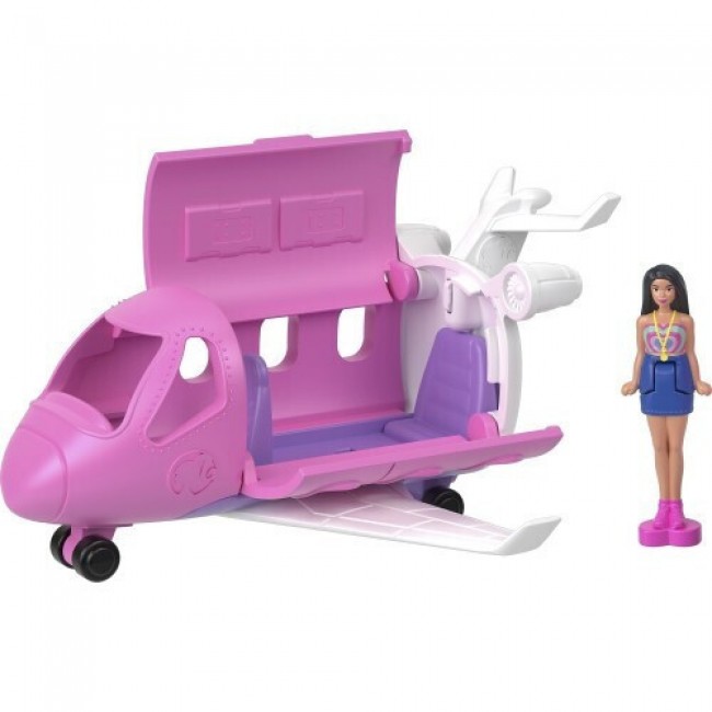 BARBIE BARBIELAND ΜΙΝΙ  ΚΟΥΚΛΑ ΜΕ ΟΧΗΜΑ DREAMPLANE