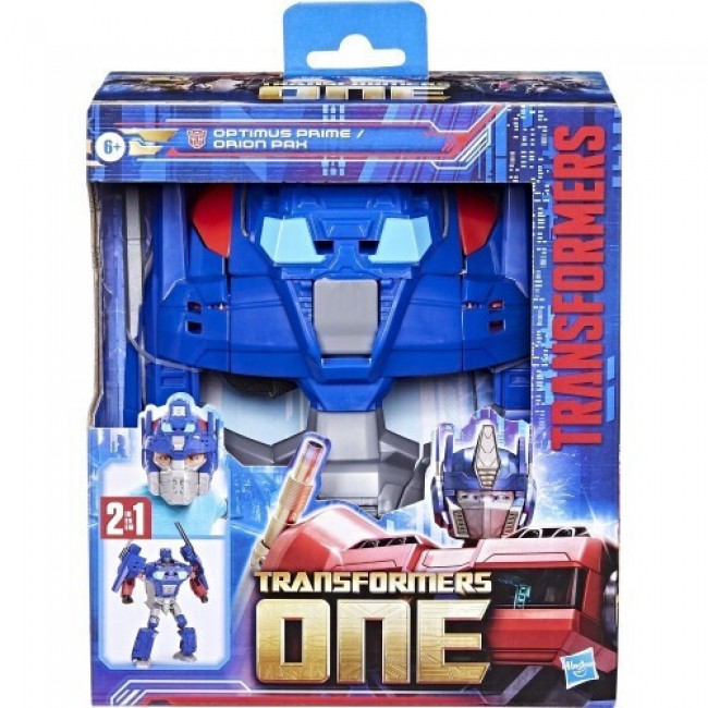 TRANSFORMERS ONE 2 IN 1 OPTIMUS PRIME ΚΑΙ ΜΑΣΚΑ