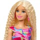 BARBIE FASHIONISTAS ΞΑΝΘΙΑ ΜΕ ΧΡΩΜΑΤΙΣΤΟ ΦΟΡΕΜΑ 60 YEARS