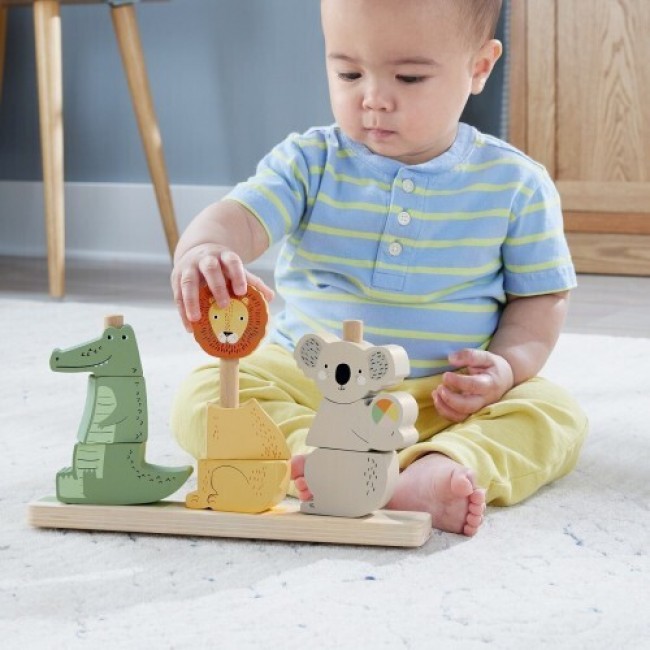 FISHER PRICE ΠΑΙΧΝΙΔΙ ΚΙΝΗΤΙΚΩΝ ΔΕΞΙΟΤΗΤΩΝ ΞΥΛΙΝΑ ΖΩΑΚΙΑ