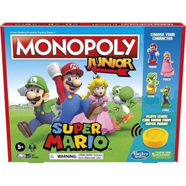 MONOPOLY JUNIOR SUPER MARIO EDITION