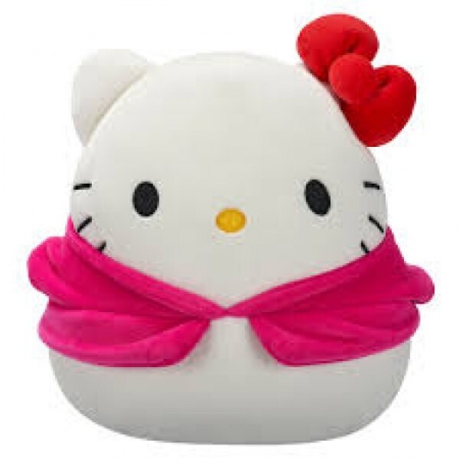 SQUISHMALLOWS-SANRIO - ΛΟΎΤΡΙΝΑ 20CM ΜΕ HOODIES HELLO KITTY IN MY MELODY