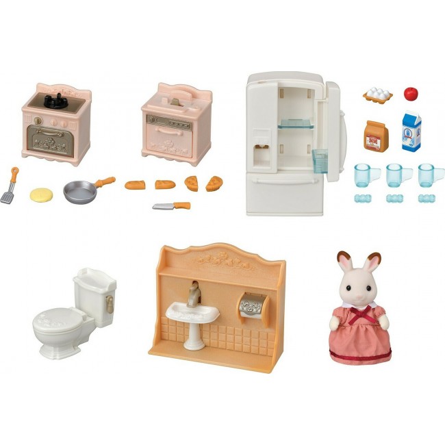 THE SYLVANIAN FAMILIES ΒΑΣΙΚΟ ΣΕΤ ΕΠΙΠΛΩΝ