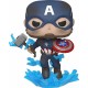 FUNKO POP! MARVEL: AVENGERS ENDGAME-CAPTAIN AMERICA WITH BROKEN SHIELD & MJOLNIR #573