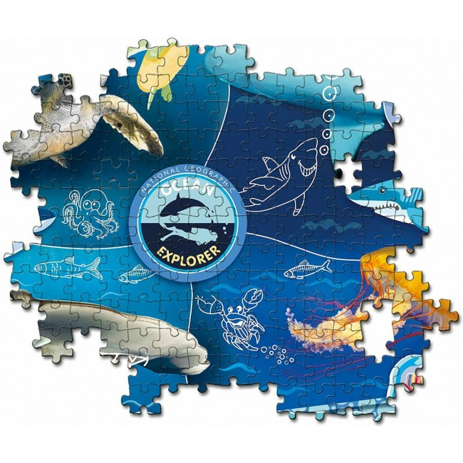 CLEMENTONI PUZZLE NATIONAL GEO KIDS OCEAN EXPLORER 104 ΤΕΜΑΧΙΑ