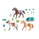 PLAYMOBIL HORSES OF WATERFALL ΤΡΙΑ ΑΛΟΓΑ ΜΕ ΑΞΕΣΟΥΑΡ