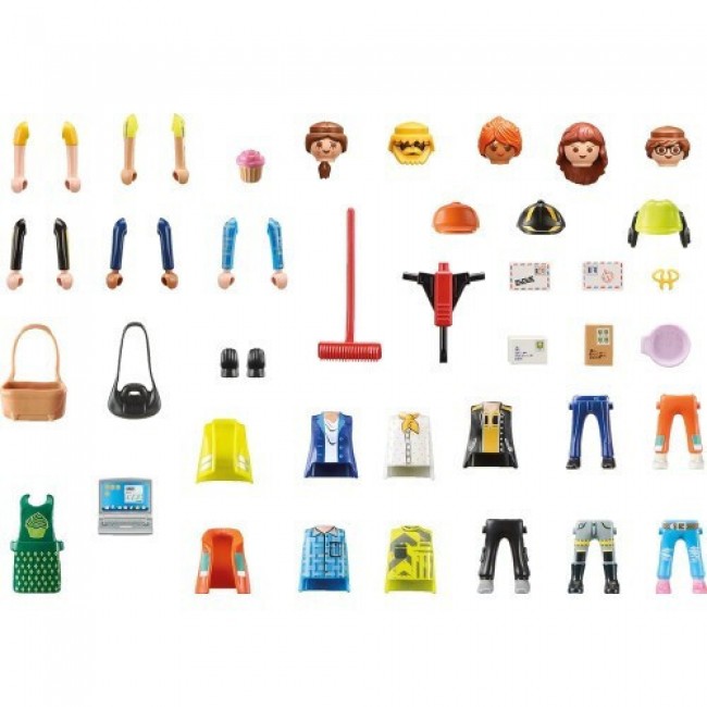 PLAYMOBIL MY FIGURES ΖΩΗ ΣΤΗΝ ΠΟΛΗ