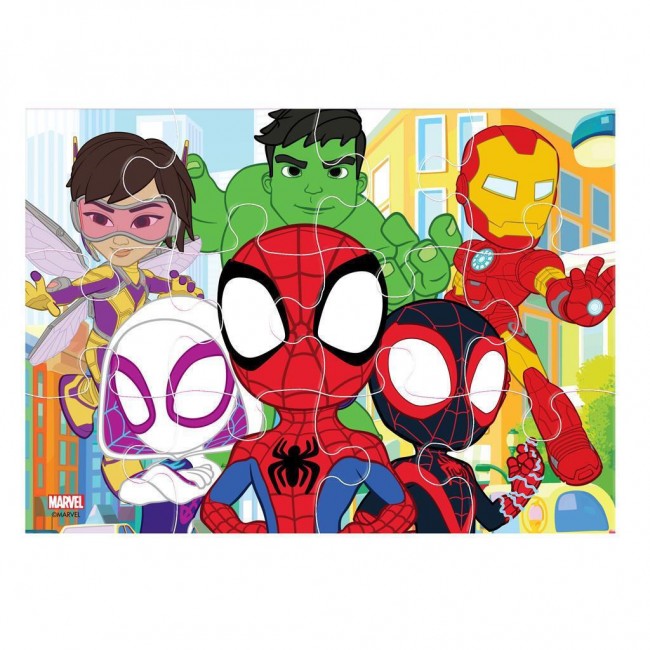 PUZZLE 4ΣΕ1 12/15/20/24ΤΕΜ 28Χ6Χ27,5ΕΚ SPIDEY