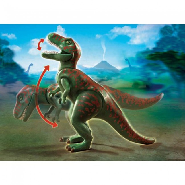 PLAYMOBIL DINOS ΕΞΕΡΕΥΝΗΤΗΣ ΜΕ ΓΟΥΡΟΥΝΑ ΚΑΙ  T-REX