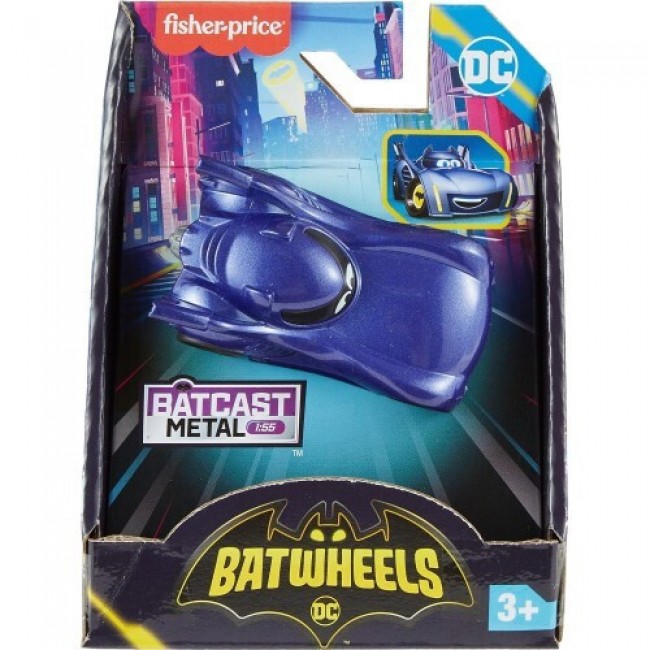 FISHER PRICE BATWHEELS ΟΧΗΜΑΤΑ - BAM THE BATMOBILE (HML13)