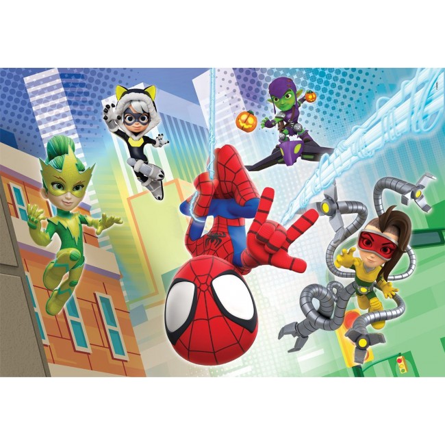 CLEMENTONI PUZZLE SUPER COLOR 2Χ60ΤΕΜ. SPIDEY ΚΑΙ ΟΙ ΑΠΙΘΑΝΟΙ ΦΙΛΟΙ ΤΟΥ