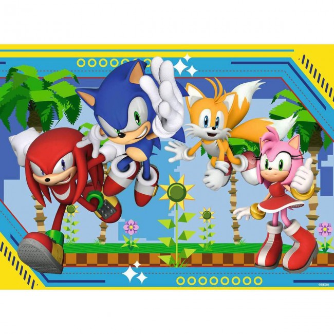 RAVENSBURGER PUZZLE 100XXL SONIC