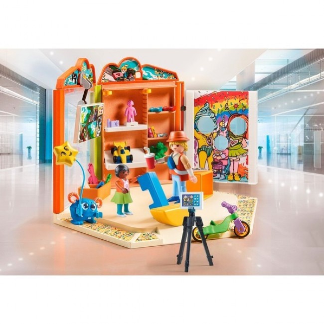 PLAYMOBIL CITY LIFE ΚΑΤΑΣΤΗΜΑ ΠΑΙΧΝΙΔΙΩΝ (71536)