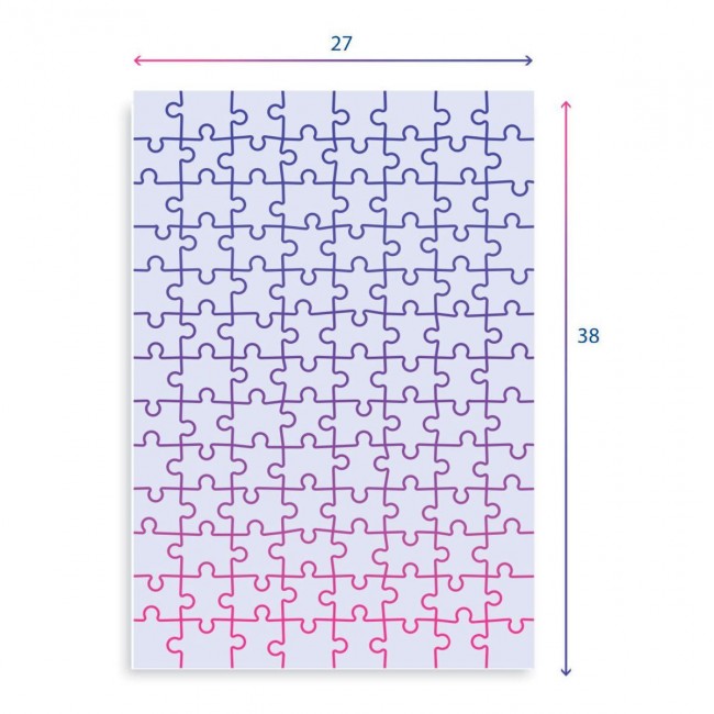 CLEMENTONI ΠΑΙΔΙΚΟ PUZZLE STITCH SUPER COLOR 104 TMX