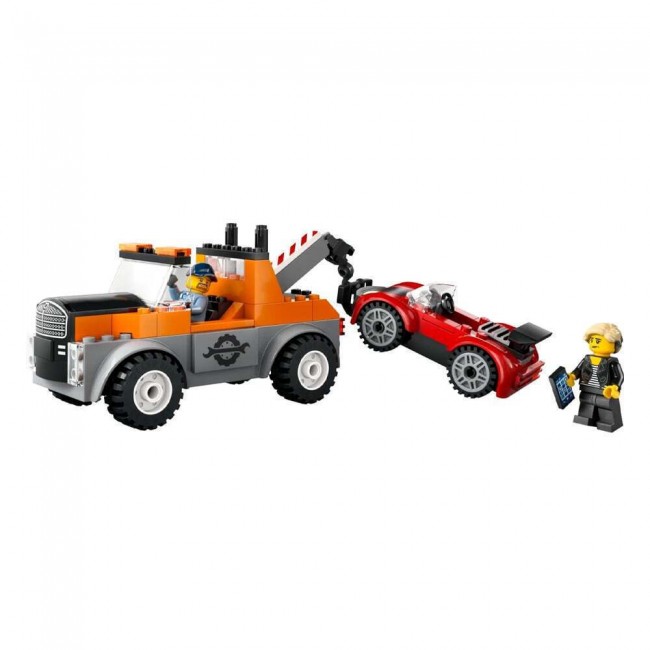 LEGO CITY TOW TRUCK AND SPORTS CAR REPAIR