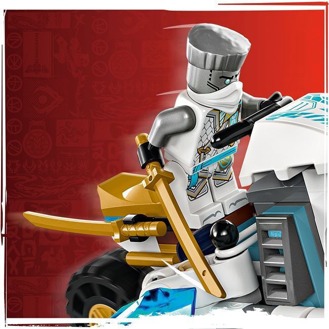 LEGO NINJAGO ZANES ICE MOTORCYCLE