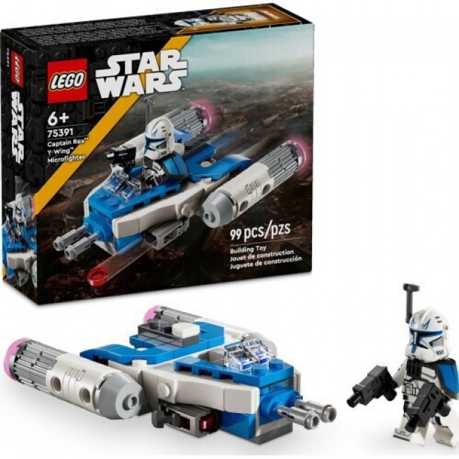 LEGO STAR WARS CAPTAIN REX Y-WING MICROFIGHTER