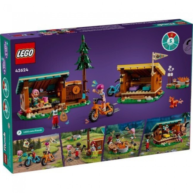 LEGO FRIENDS ADVENTURE CAMP COZY CABINS