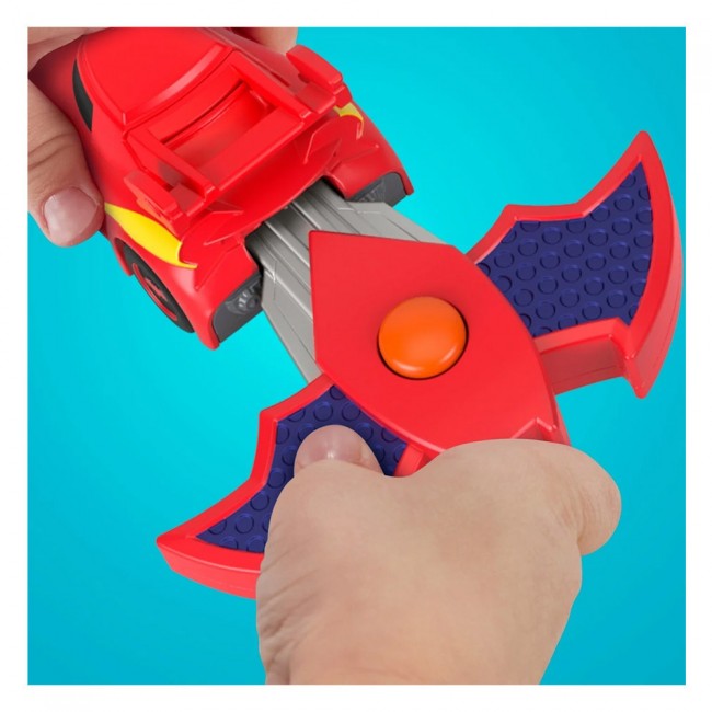 FISHER PRICE BATWHEELS ΟΧΗΜΑ ΜΕ ΑΞΕΣΟΥΑΡ - KEY CAR RACER REDBIRD (HRJ55)