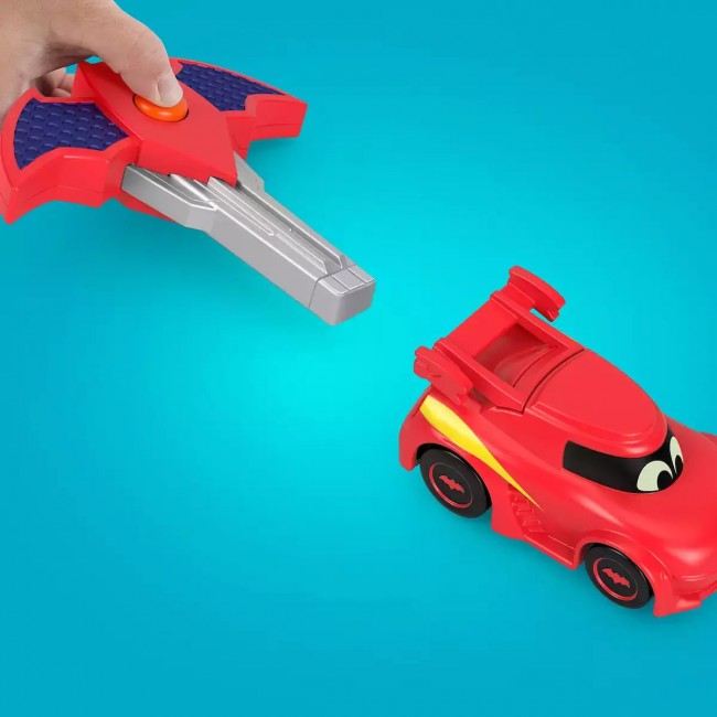 FISHER PRICE BATWHEELS ΟΧΗΜΑ ΜΕ ΑΞΕΣΟΥΑΡ - KEY CAR RACER REDBIRD (HRJ55)