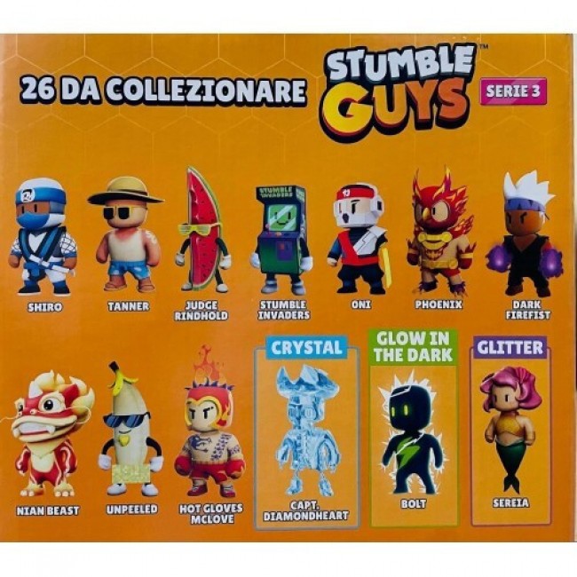 STUMBLE GUYS ΣΕΙΡΑ 2 MINI ΦΙΓΟΥΡΕΣ 3D