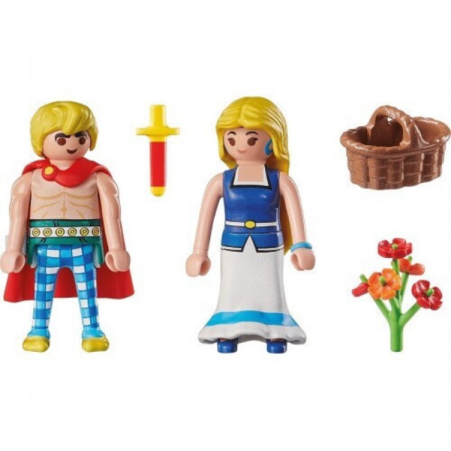 PLAYMOBIL ASTERIX ΤΡΑΓΙΚΟΜΙΞ ΚΑΙ ΦΑΛΜΠΑΛΑ (71544)