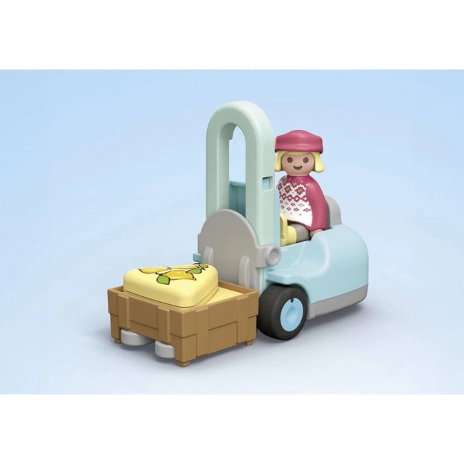 PLAYMOBIL JUNIOR ΠΑΓΚΟΣ ΒΙΟΛΟΓΙΚΩΝ ΠΡΟΪΟΝΤΩΝ ΚΑΙ ΚΛΑΡΚ (71691)