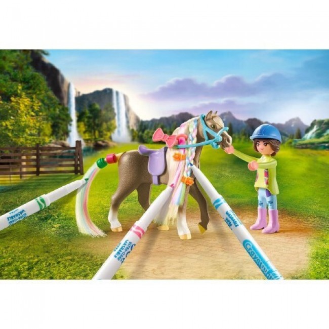 PLAYMOBIL COLOR ΚΟΜΜΩΤΗΡΙΟ ΑΛΟΓΟΥ