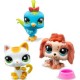 LITTLEST  PETS SHOP ΦΙΓΟΥΡΕΣ 3 ΤΕΜΑΧΙΩΝ ΣΕ ΣΩΛΗΝΑ CITY VIBES ΓΑΤΑ ΣΚΥΛΟΣ ΠΟΥΛΙ