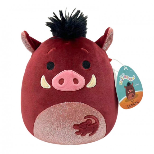 SQUISHMALLOWS-DISNEY - ΛΟΎΤΡΙΝΑ 25CM THE LION KING 30TH ANNIVERSARY PUMBAA