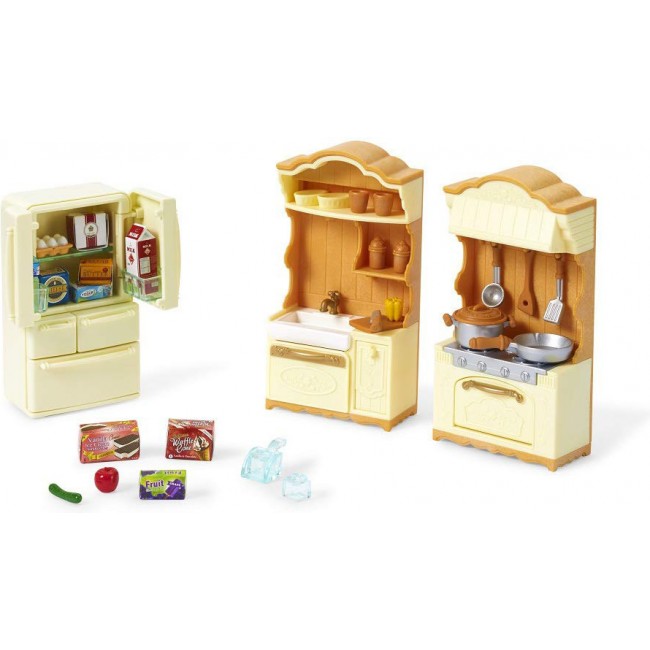 THE SYLVANIAN FAMILIES ΣΕΤ ΚΟΥΖΙΝΑΣ