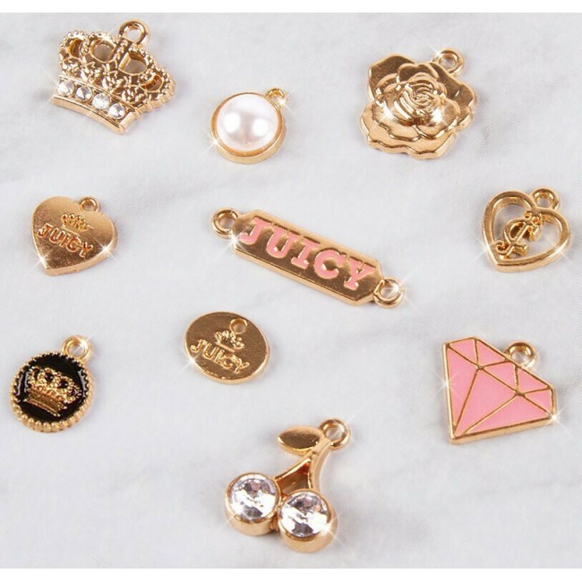 MAKE IT REAL JUICY COUTURE CHAINS AND CHARMS