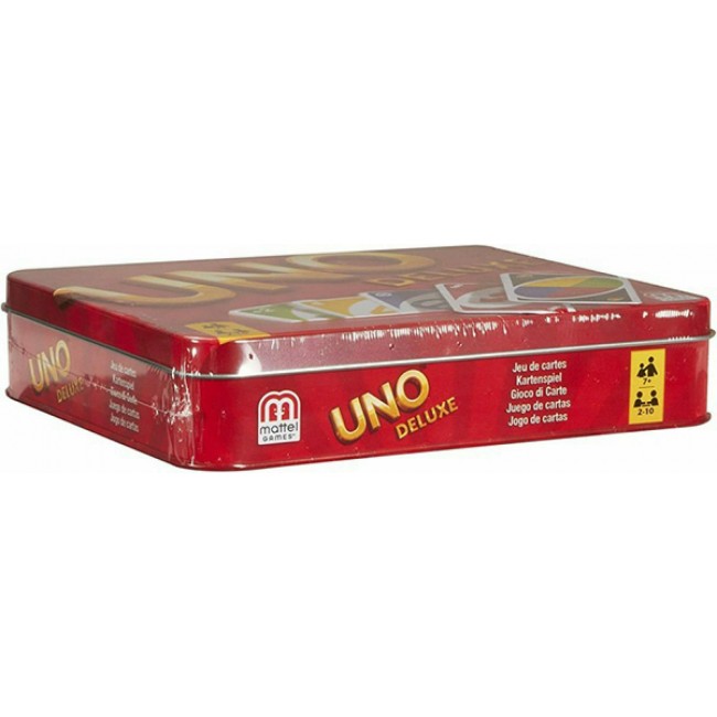 UNO DELUXE  ΜΕ ΜΕΤΑΛΙΚΗ ΘΗΚΗ