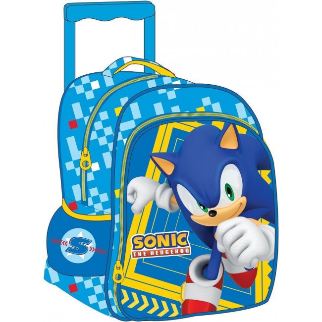 GIM ΤΣΑΝΤΑ ΤΡΟΛΛΕΥ ΝΗΠΙΟΥ ΔΙΘΕΣΙΑ SONIC