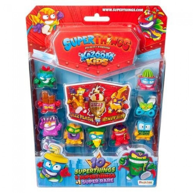 SUPERZINGS SUPERTHINGS KAZOOM KIDS BLISTER 9+1 ΦΙΓΟΥΡΕΣ 1013-61136