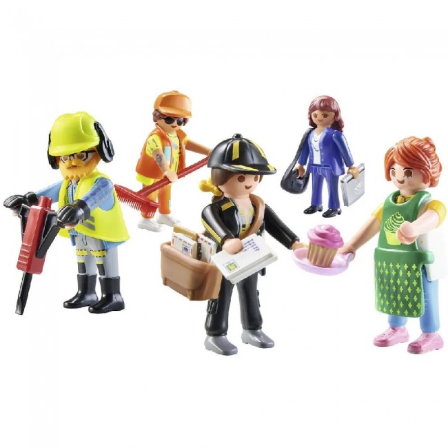 PLAYMOBIL MY FIGURES ΖΩΗ ΣΤΗΝ ΠΟΛΗ