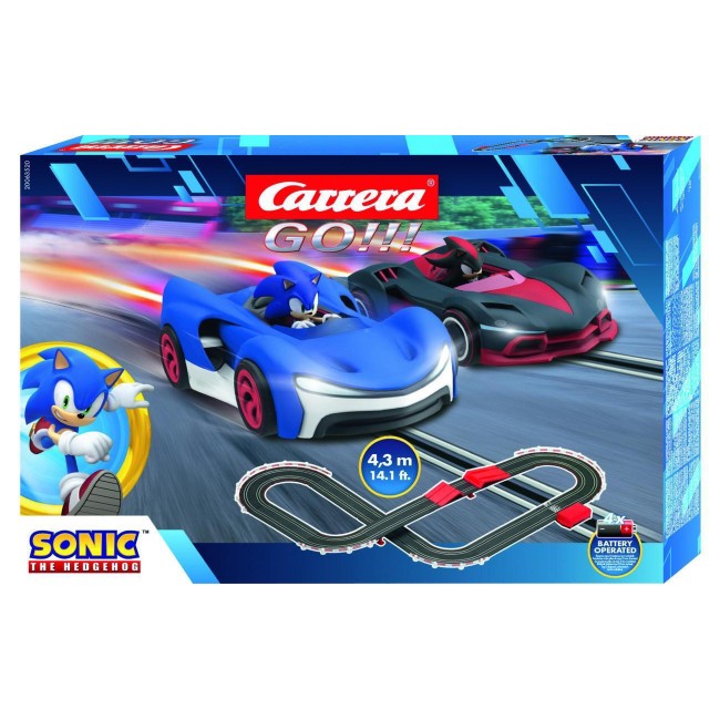 ΑΓΩΝΙΣΤΙΚΗ ΠΙΣΤΑ ΜΠΑΤΑΡΙΑΣ CARRERA GO SET-SONIC THE HEDGEHOG