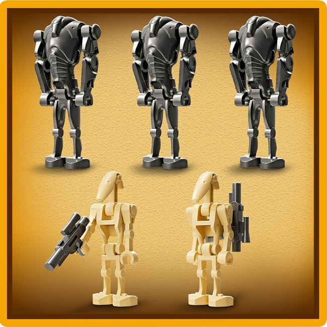 LEGO  STAR WARS ΠΑΚΕΤΟ ΜΑΧΗΣ ΜΕ ΣΤΡΑΤΙΩΤΕΣ ΚΛΩΝΟΥΣ & ΑΝΔΡΟΕΙΔΗ ΜΑΧΗΣ