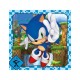 CLEMENTONI PUZZLE 3X48 SUPER COLOUR SONIC