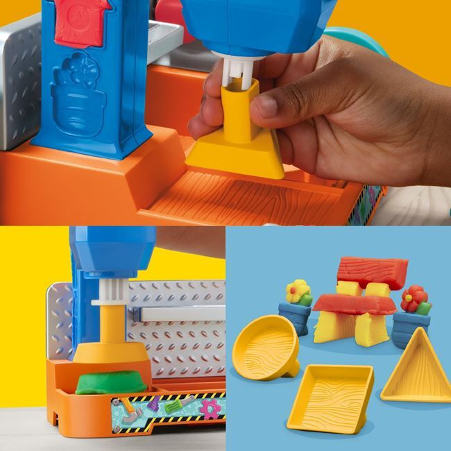 PLAY DOH STAMP AND SAW TOOL BENCH