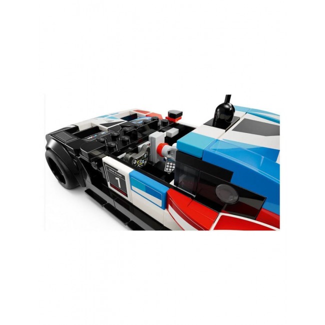 LEGO SPEED CHAMPIONS BMW M4 GT3 AND BMW M HYBRID V8 RACE CARS