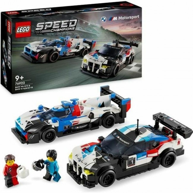 LEGO SPEED CHAMPIONS BMW M4 GT3 AND BMW M HYBRID V8 RACE CARS