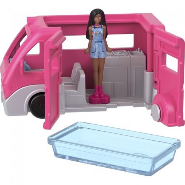 BARBIE BARBIELAND ΜΙΝΙ  ΚΟΥΚΛΑ ΜΕ ΟΧΗΜΑ DREAMCAMPER