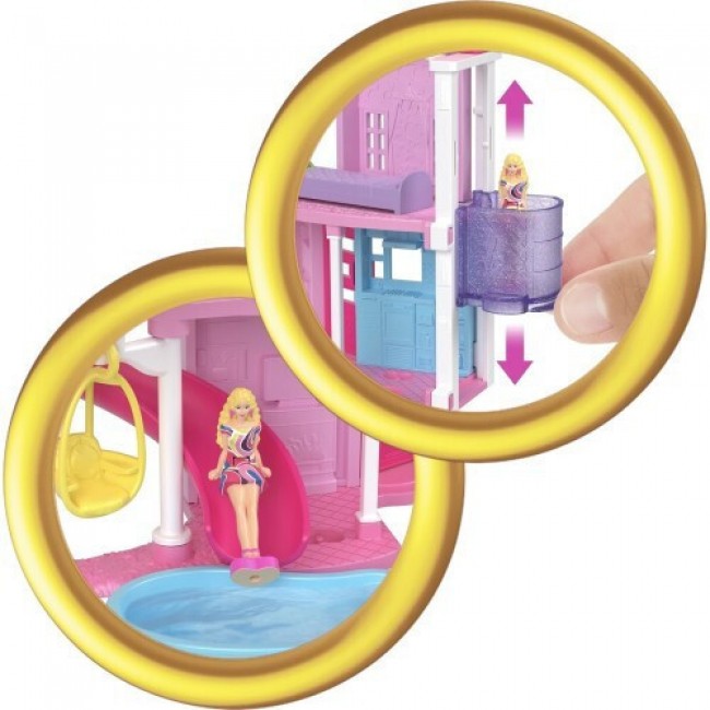 BARBIE MINI BARBIELAND ΚΟΥΚΛΑ ΜΕ ΑΞΕΣΟΥΑΡ ΚΟΥΚΛΟΣΠΙΤΟ  (HYF44/HYF45)